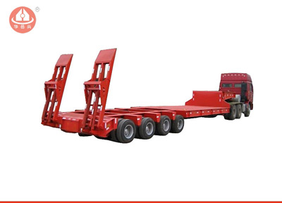 Low flat Semi Trailer