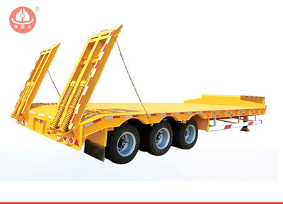 Low flat Semi Trailer