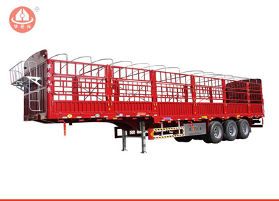 Grate type semi trailer