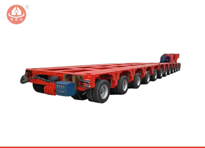 Multi axis hydraulic steering Semi Trailer